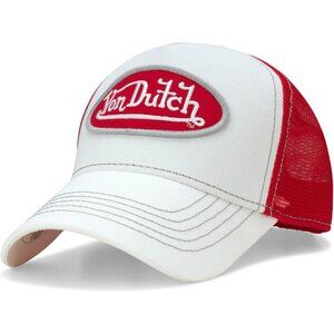 Men's Trucker Hat Curved Bill Mesh Back Retro Classic Adjustable Baseball Cap